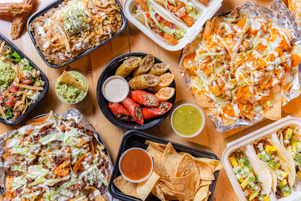 Different types of food